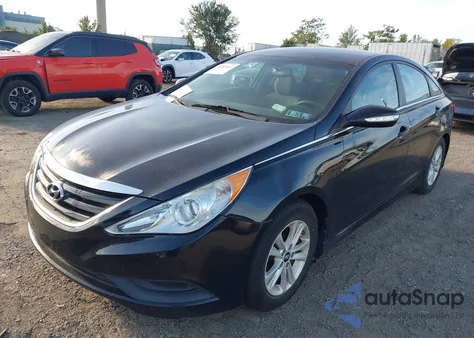2014 Hyundai Sonata Gls из США, поврежденный, VIN 5NPEB4AC0EH943130